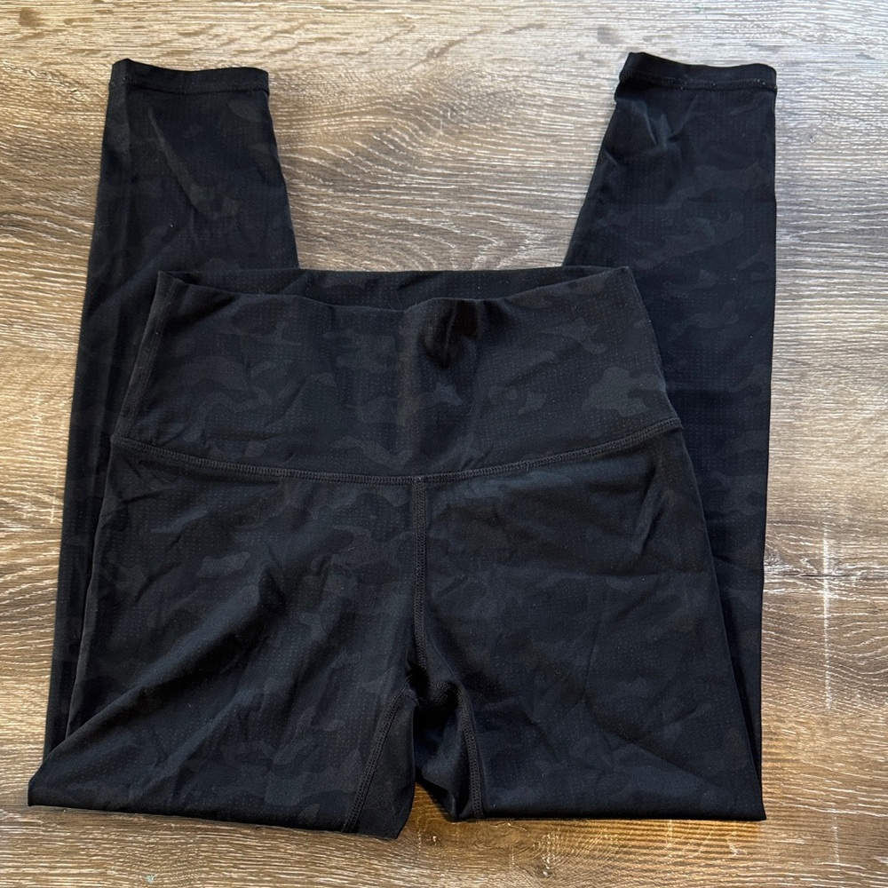 ZYIA Active Black Performance Leggings - Classic Logo Tag Size 4